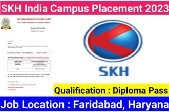 SKH India Company Job Vacancy Apply Now