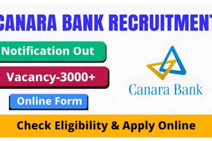 Canara Bank Recruitment 2024: Apply Online for 3000 Apprentice Posts