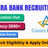 Canara Bank Recruitment 2024: Apply Online for 3000 Apprentice Posts