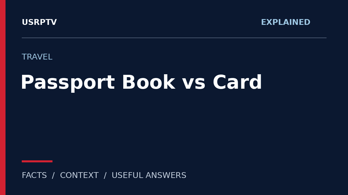 passport — USRPTV explainer